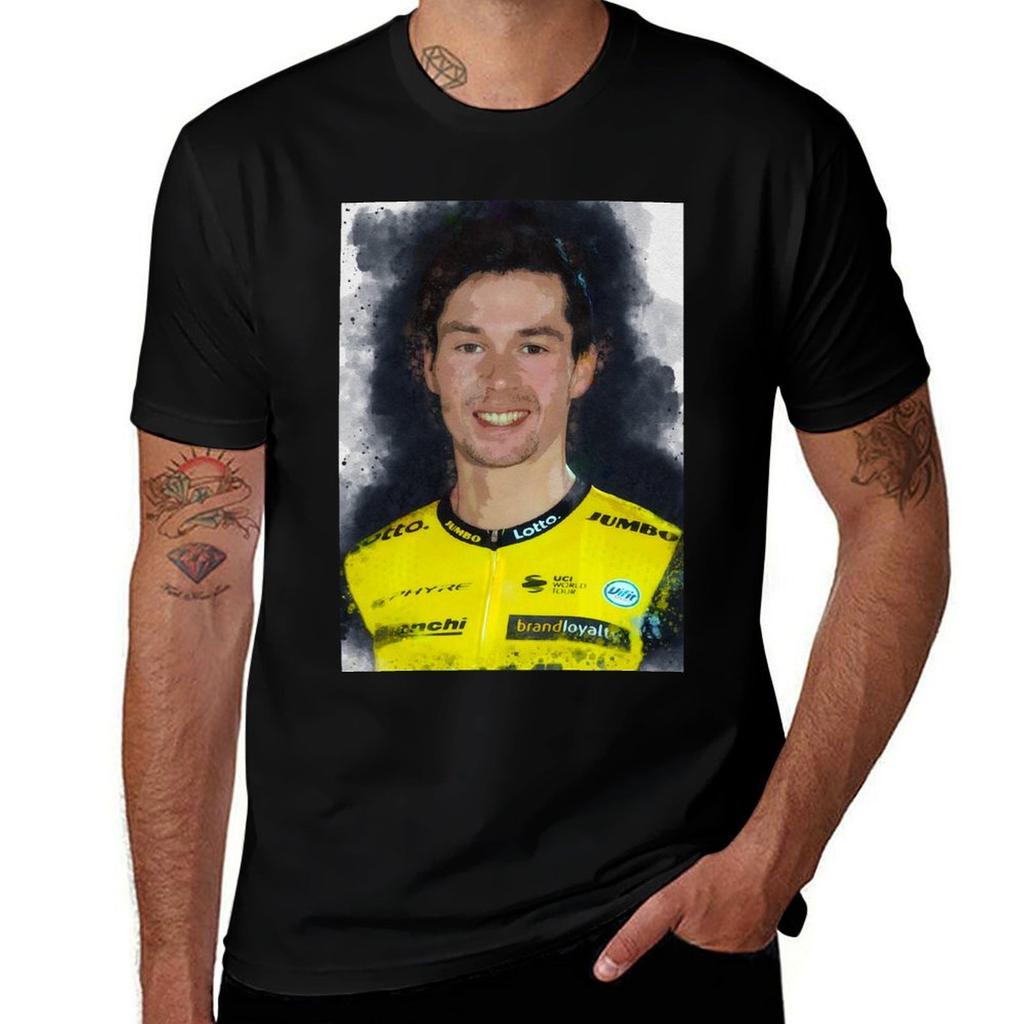 A Tribute To Primoz Roglic Tshirt Casual Trendy Short Sleeve Tshirt