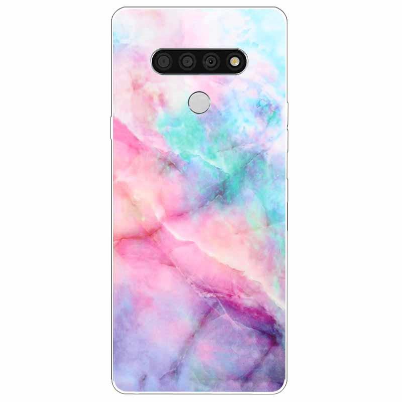 Soft Print Cover For LG K51 K61 V50 V60 Thinq Case Cute Cat Silicone Coque for LG K61 V50 Thinq Cases K 61 Shockproof Shell Bag