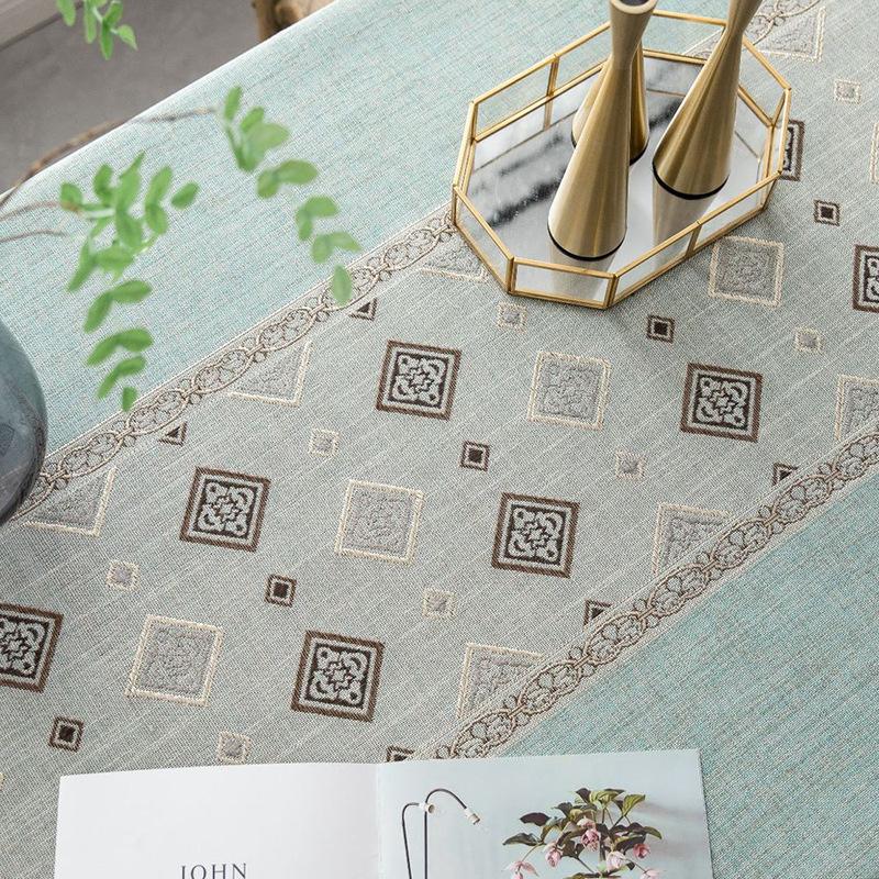 Pastoral Tablecloth Cotton And Linen Rectangular Table Flag Table Mat Coffee Table Tablecloth Dining Table Cloth