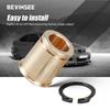 BEVINSEE Messing Bremssattel Führungsbuchsen Satz für BMW E39 E34 E82 E46 E36 E90 E91 E92 E93 E30, Ersatz für 34216869617