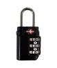 TSA Safety Approved Dial Lock GX Black 1311 (Transportation Administration)
