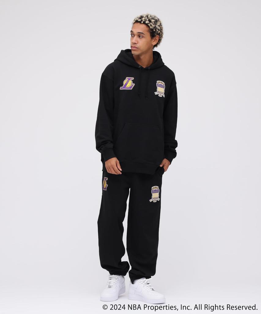 AVIREX NBA Size Hoodie, Men's, M, 080, Purple, 783-5131003