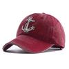Dad Vintage Style Street Urban Hop Hip Hat Snapback Adjustable Homme Casquette Cap Baseball Denim Stitching Embroidered Anchor Quality High Caps