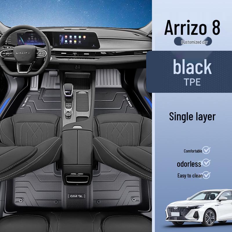 2024 Chery Arrizo 8 Full Surround TPE Floor Mats - Car Interior Modification Accessory Chery Arrizo 8 [2022-2025]