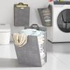 Wall-mounted Dirty Clothes Basket Punch Free Collapsible Laundry Basket  Bedroom
