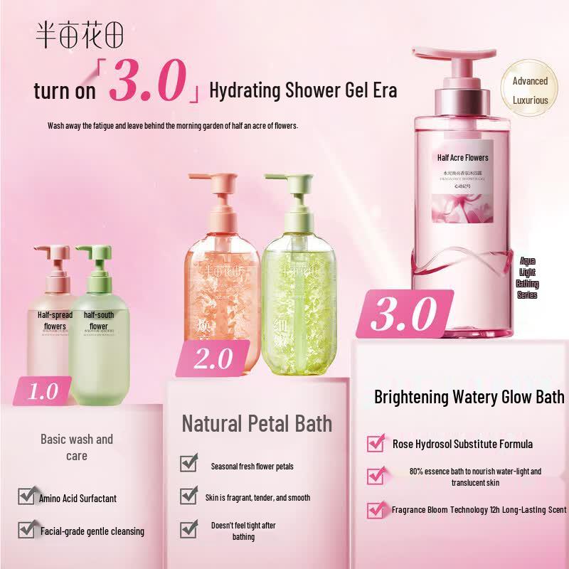 Little Dream Garden Rose Scented Shower Gel