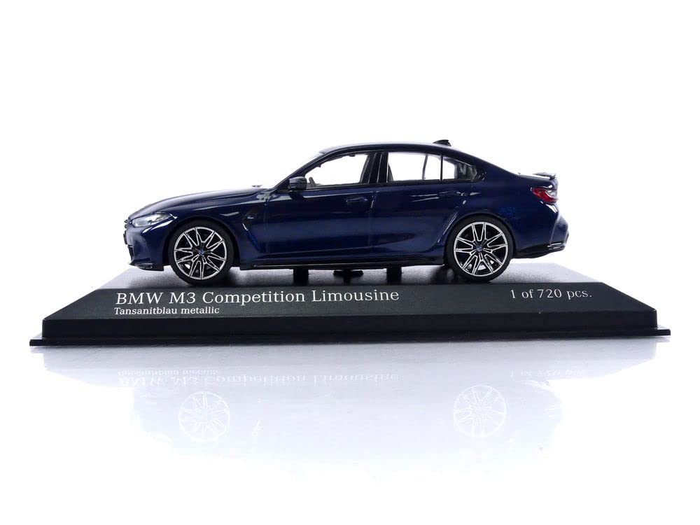 Minichamps scale BMW M3 2020 Blue 1/43
