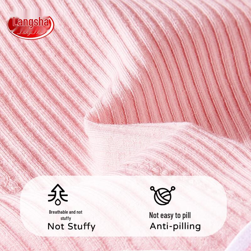LANGSHA Girls' Cotton Leak-Proof Period Briefs 3-Pack