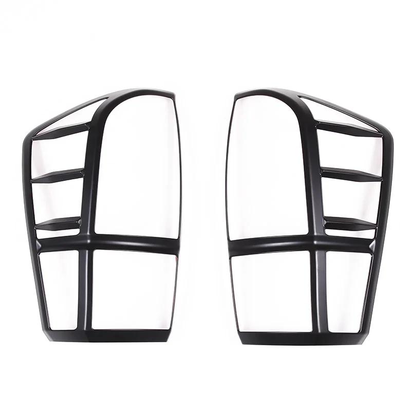 

For Toyota Tacoma 2016-2026 ABS Matte Black/Black Car Styling Car Taillight Decorative Frame Sticker Car Exterior Accessories матовый черный