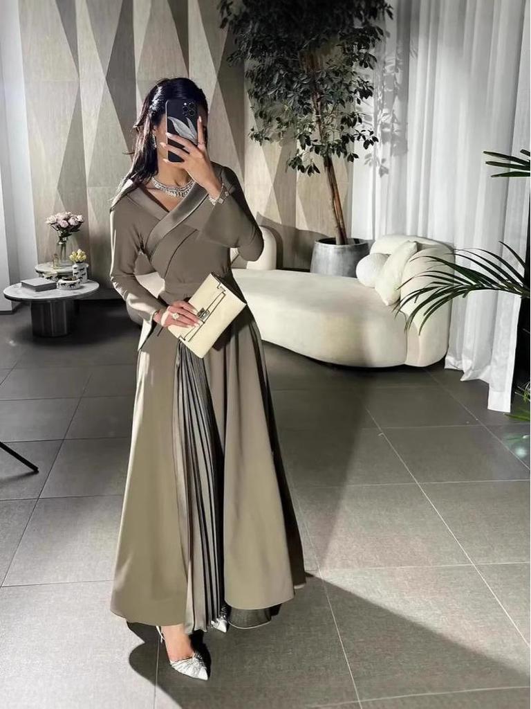 2024 Autumn Evening Dress: New Design for European, American, and Middle Eastern Markets