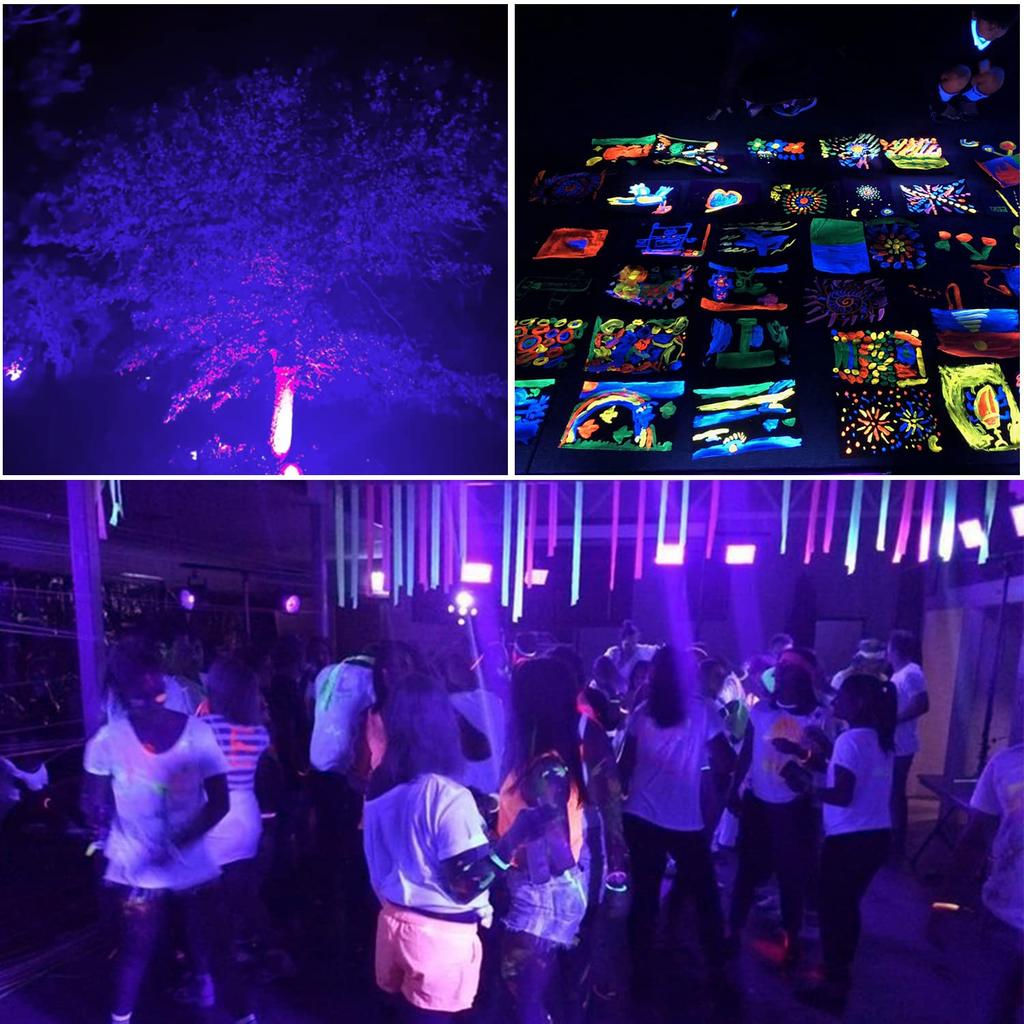 30W LED Black Light Floodlight, UV Light, Waterproof IP66, for UV Resin Curing, 3D Model Drying, Party Supplies, Stage Lighting, Store Lighting,