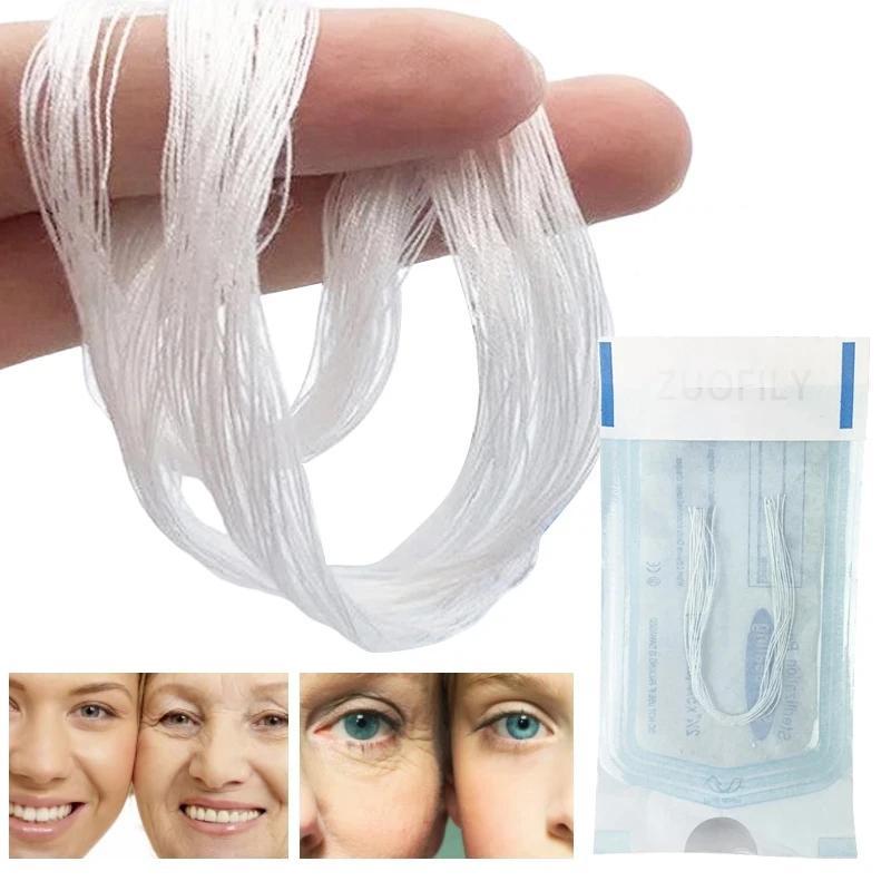 No Needle Gold Protein Line Absorbable Anti-wrinkle Face Filler Lift Firming Collagen Thread Anti-Aging Facial Serum