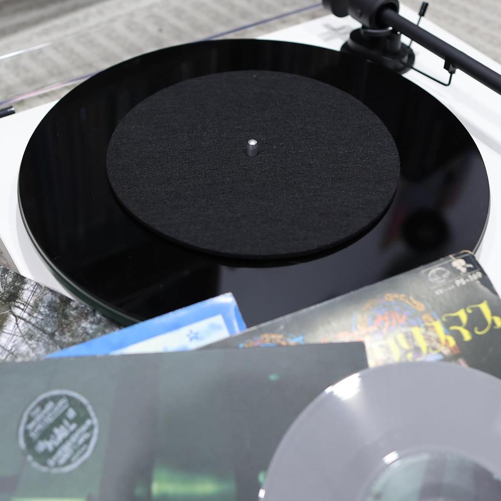 Turntable Record Player EP Vibration Damping Mat for Record 3mm Thick Mat, Mat, Mat, Anti-Static Players,