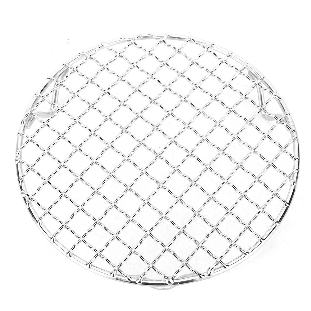 Stainless Steel Non-Stick BBQ Rack Barbecue Mesh Fish Meat Grill Net Accessory