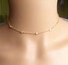 Bling Fashion Design Women Jewelry CZ Y Lariat Long Short Tassel Chain Choker Necklace