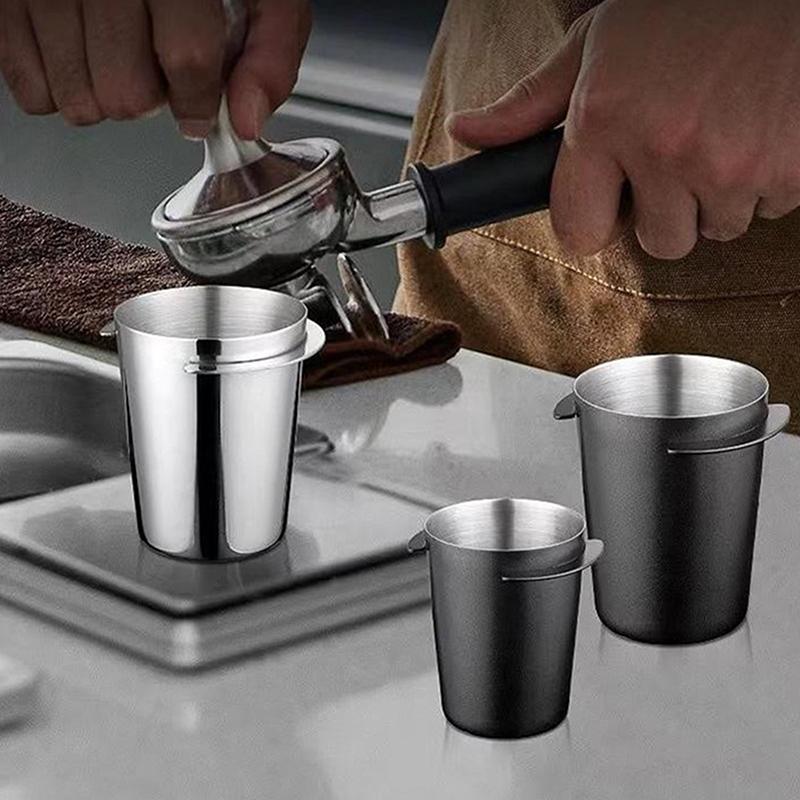 Koffiedoseerbeker 51/53/58 Mm Roestvrij Staal Koffiedoseerbeker Poederdispenser Onderdeel Voor Espressomachine Koffiezetapparaat Accessoires