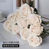 Artificial Highly Realistic Rose Bouquet for Valentine's Day Wedding Home Decoration Flowers Living Room Dining Table