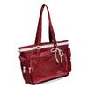 Pvc Transparent Tote Bag For Women With Zipper Pocket And Shoulder Strap For Daily Use