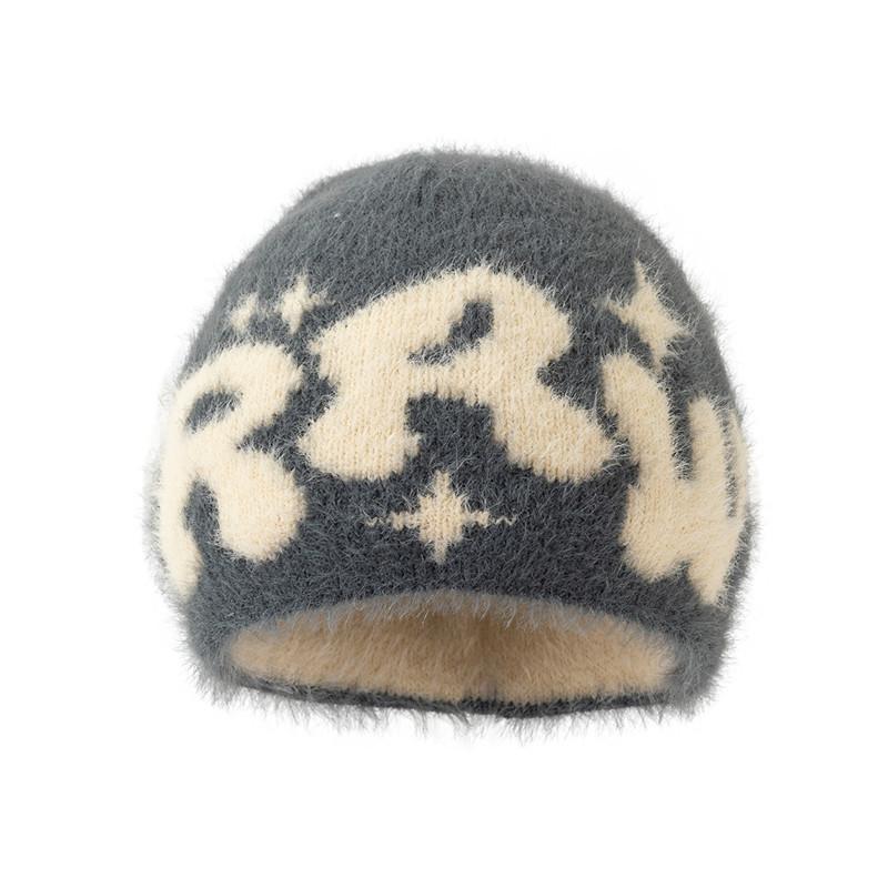 Women's Knitted Fashion Personalized Wool Cold Hat