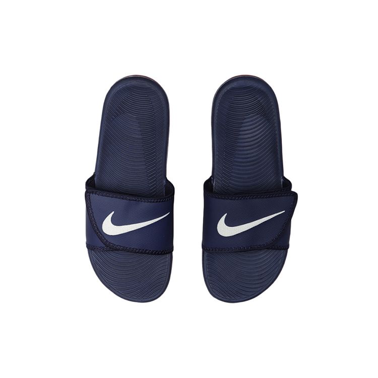 Nike Kawa Adjust Simple Casual Slippers Men Footwear Red Blue 834818-404