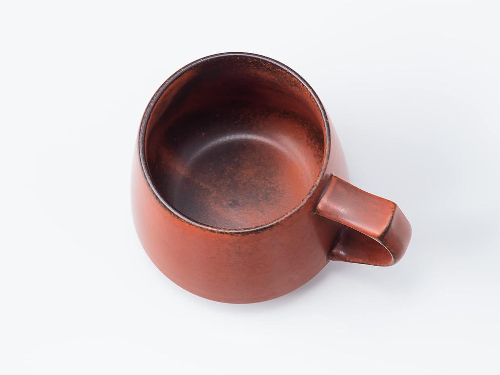 cores Kiki Mug 320ml Red Made In Microwave and Dishwasher Delicately Crafted C811RD, Mug, Japan, Safe,