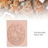 Animal Cookie Mold Lovely Vivid Wooden Biscuit Press Stamp Easy Demoulding Smoothly Cookie Mold Titmouse