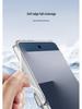 Samsung ZFlip7 Foldable Screen Magnetic Transparent Phone Case with Integrated Airbag