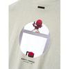 Fear of God Essentials Warriors x Barkley Hendricks 90s Tee Heather Stone Women Tops Tan 125BH262209F