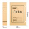 Deli 27045 Kraft File Box