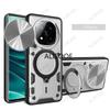 Kryt Slide Camera pro Redmi Note 14 / 14 Pro Plus 5G Global, pouzdro s kroužkem a stojánkem, ochranný kryt pro Xiaomi Redmi Note 14 Pro 5G, Capa