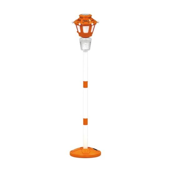 

Street Lamp Bubble Machine with Music & LED Lights, Automatic Bubble Blower for Kids, Adjustable Height 21-47 , Detachable Wand, Rechargeable оранжевый