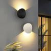 Minimalist Design LED Wall Lamp Simple Round Creative Wall Lamp Aluminum Wall Lamp  Living Room