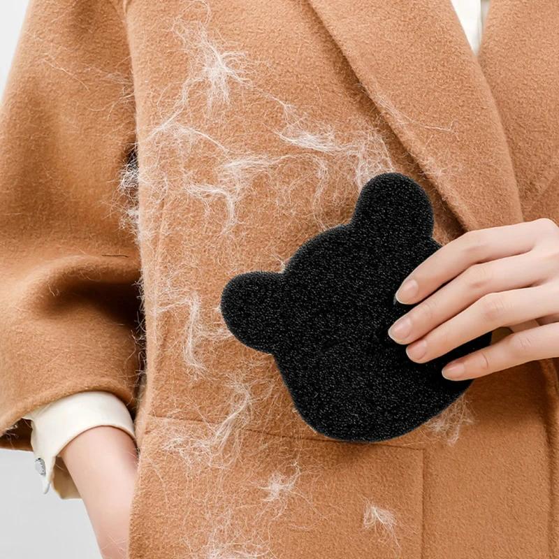 Pet Hair Remover Bear Shape Laundry Ball Washing Machine Lint Catcher Reusable Clothes Sofa Cat Dog Hair Cleaning Sponge
