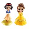 Enchanting Princess Bella Snow White Figures Pvc Miniatures For Kids Girls Cake Decor