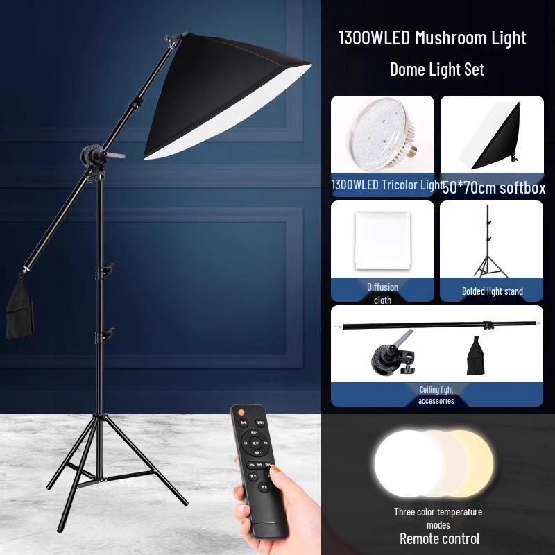 5070 Softbox Lighting Kit for Photography & Video Broadcasting: Indoor Portrait & Clothing Shooting