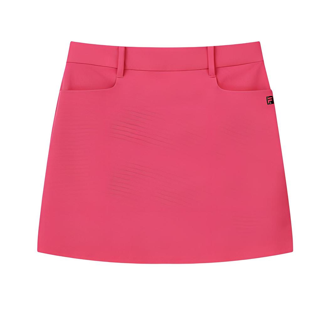 New FILA Golf Series Casual Short Skirts Women's Peach Plum Pink A11W135321F-PK