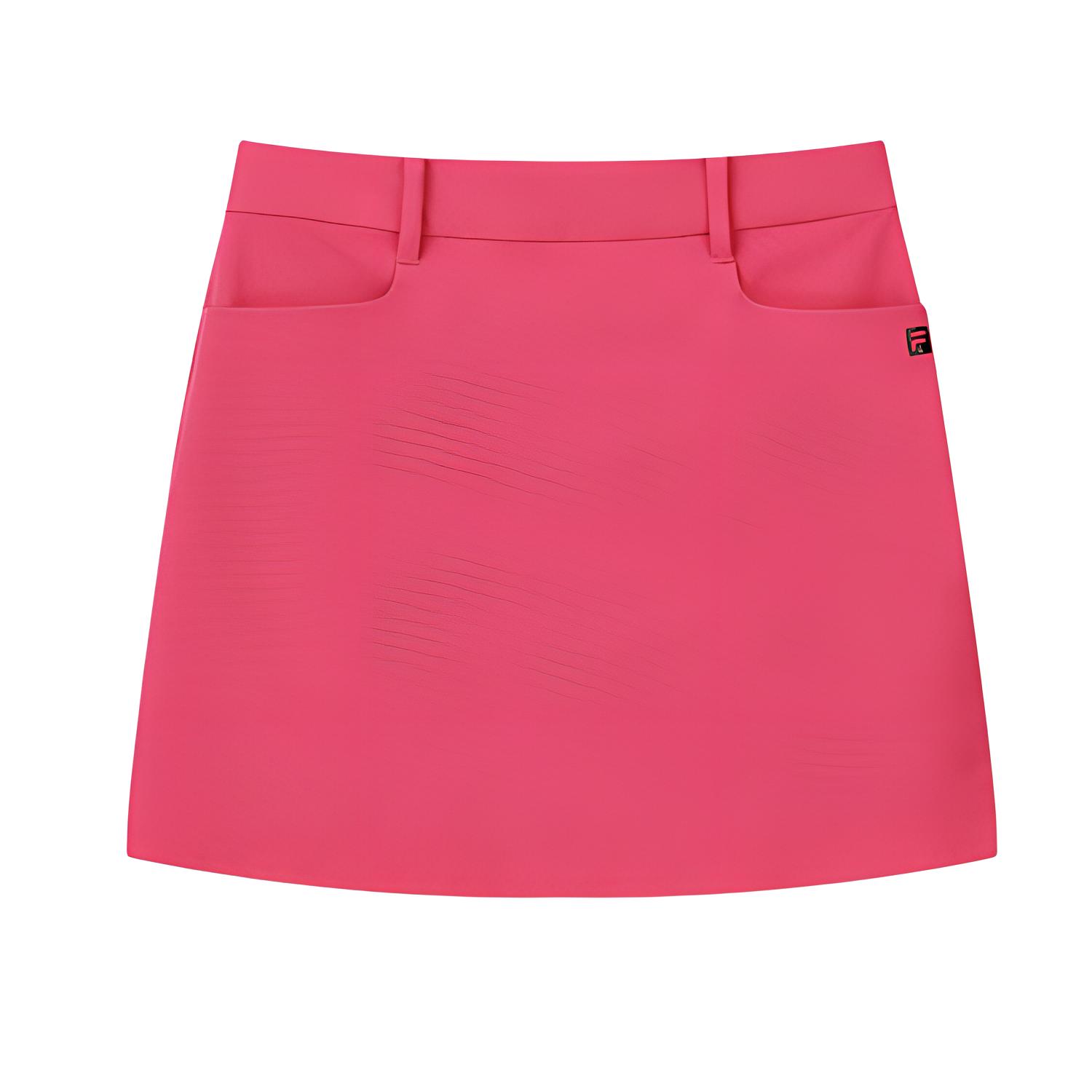 

New FILA Golf Series Casual Short Skirts Women s Peach Plum Pink A11W135321F-PK 170/70A/L