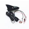 Auto Car Roof Antenna GPS+DAB+FM/AM Radio Signal Aerial Shark Fin Roof Mount Aerial with Adhesive Tape Base Auto Accessories