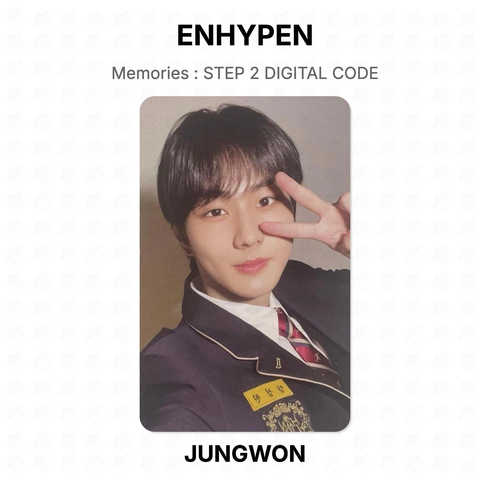 ENHYPEN Memories : STEP 2 Official Photocard JUNGWON