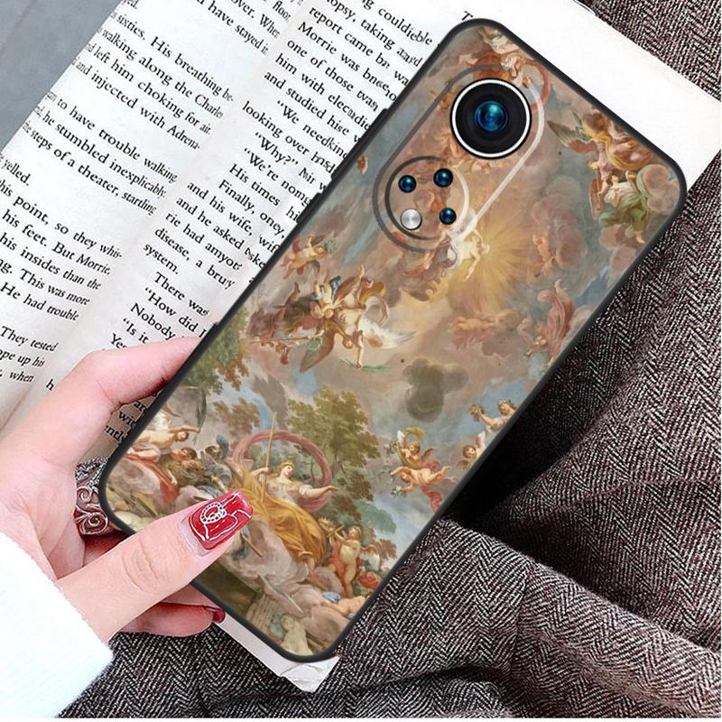 

Renaissance Angels Case For Honor Magic 8 7 6 Pro Honor X9d X9c X9b X9a X8b X8c Win 50 70 90 200 400 Lite Cover Honor X9a