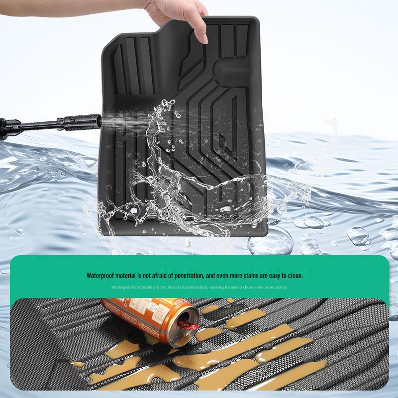 MG4 Car Floor Mats: Fits 25 Models, TPE, Dirt-Resistant, Waterproof, Includes Trunk Mat