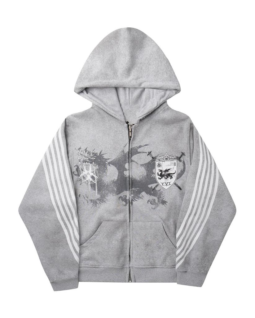 BeatStreet Long Sleeved Hooded Sweatshirt with Printed Pattern, Sweatshirt Street Fashion