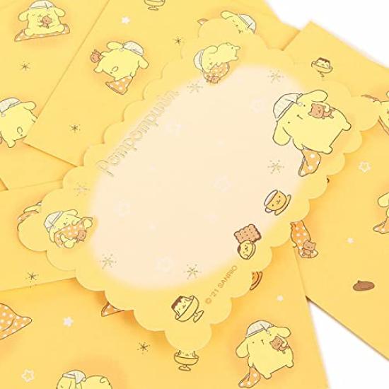 Набор открыток Pom Pom Purin с конвертом и печатью, сделано в Японии Sanrio sanrio (Одеяло)