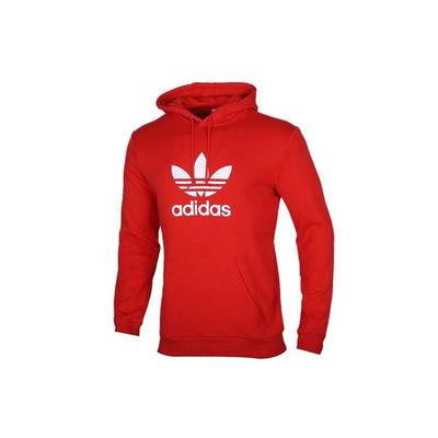 adidas Originals Trefoil Hoodie With Drawstring Men Hoodies Bright-Pink Fluorescent FM3783