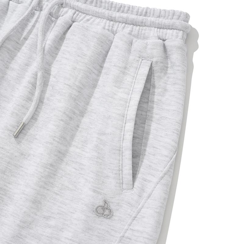 KIRSH Plain Jersey Long Skirt [Melange Grey]