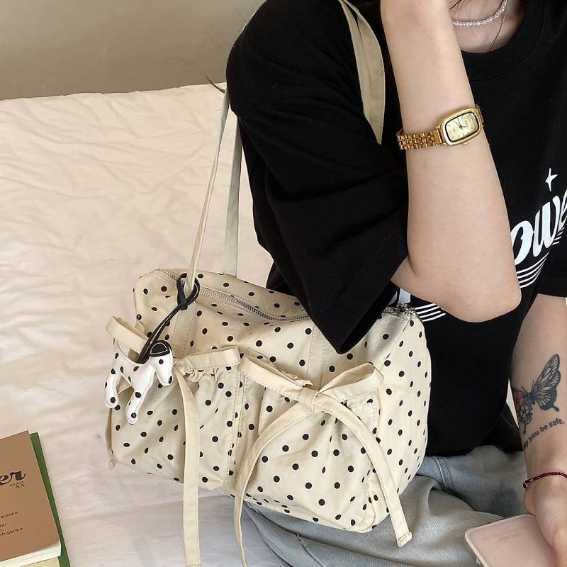 Style Synthetic Leather Bag With Print For Daily Use Women Shoulder Handbag