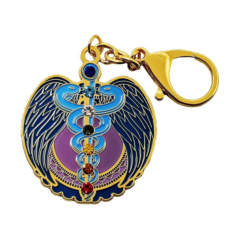 [YISHUI] (Isui) feng shui key ring Portrait zodiac snake amulet Talisman lucky charm good luck Improve your luck Good luck goods alloy