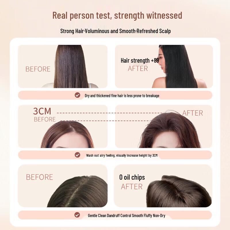 Three Magicians Coffee Seed Hair Strengthening Shampoo