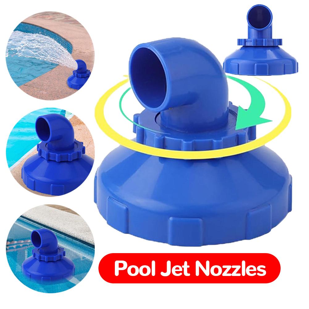 Pool Inlet Nozzle 360 Degree Rotatable Swimming Pool Return Jet for Intex Outlet Pool Nozzles Pool Accessory