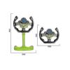 (Rose) Volant de Simulation Électrique Jouet Avec Son et Lumière Jouet de Voiture Éducatif Voiture Enfant Jouet de Simulation de Voiture
